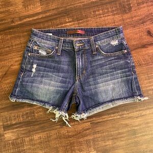 Joe’s Jeans - denim distressed shorts - size 24